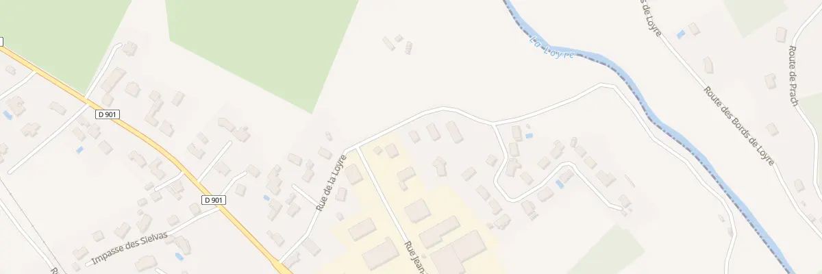 Plan du 12 Rue De La Loyre à Varetz