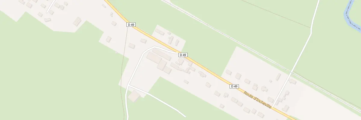 Plan du 8 Rte d’Incheville à Ponts-et-Marais