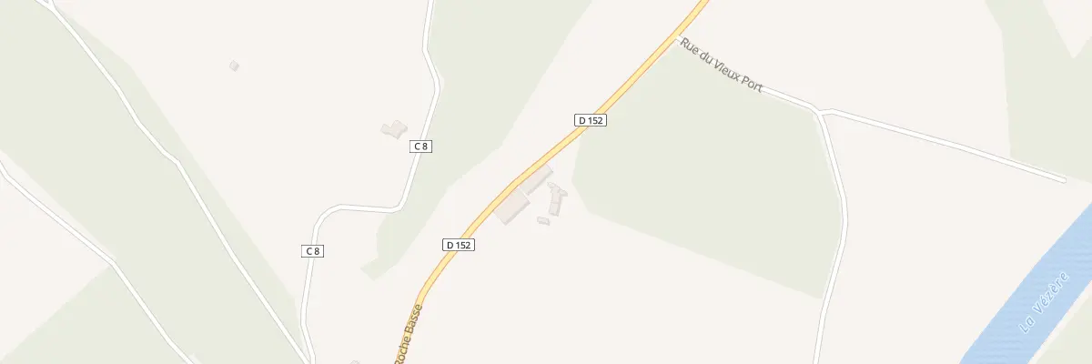 Plan du 344 Rte De La Roche Basse à Saint-Pantaléon-de-Larche