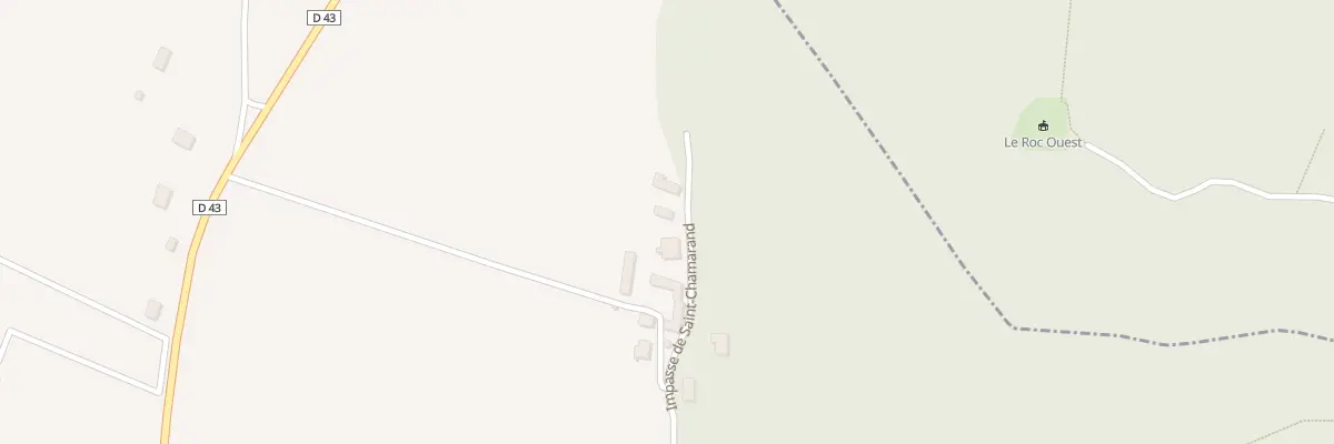 Plan du 5004 Lagle au Roc