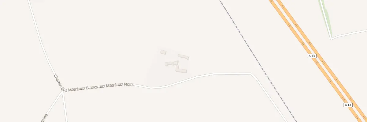 Plan du 79 Les Métréaux Noirs à Douains