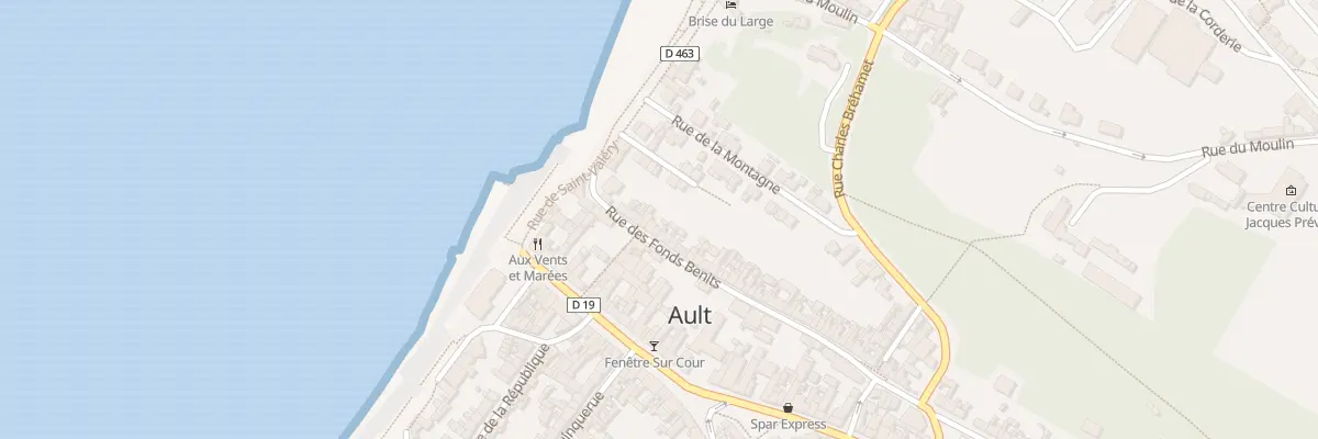 Plan du 11 Rue des Fonts Benits à Ault