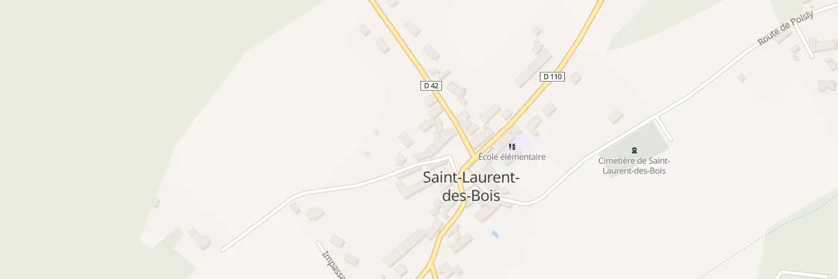 Plan du 2 Pl du Puits à Saint-Laurent-des-Bois