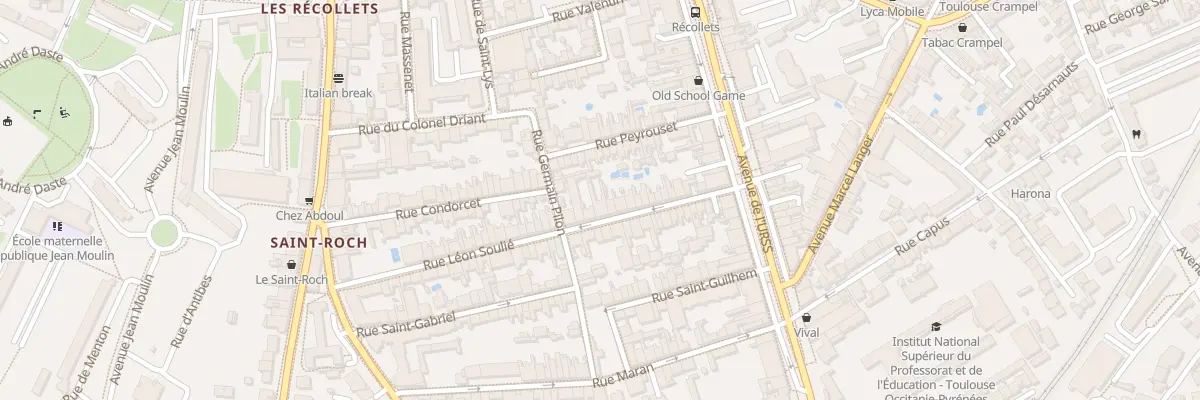 Plan du 53 Rue Léon Soulie à Toulouse