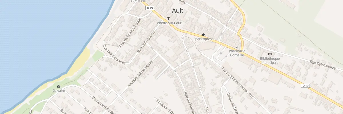 Plan du 25B Rue du Hamel à Ault