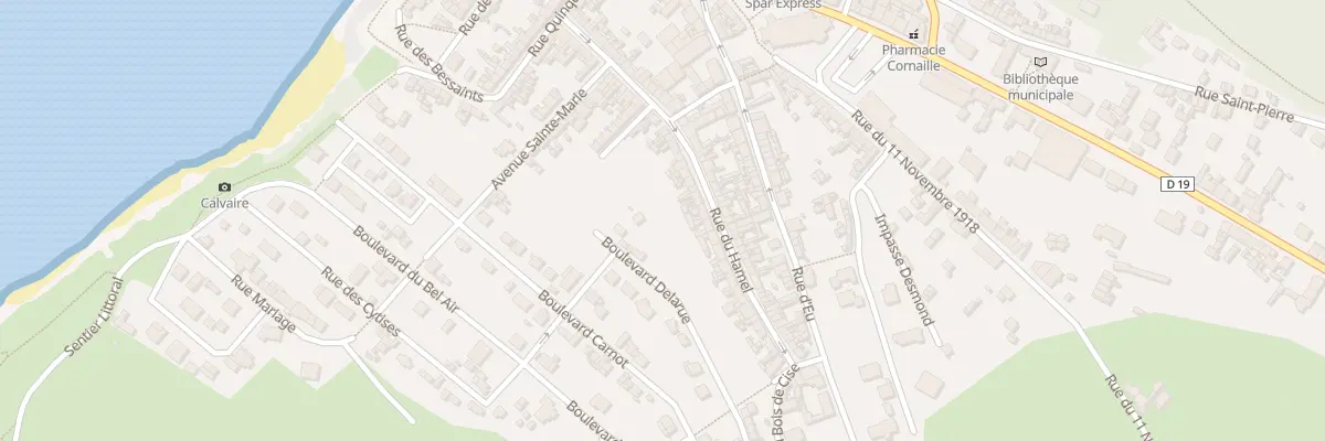 Plan du 48 Rue du Hamel à Ault