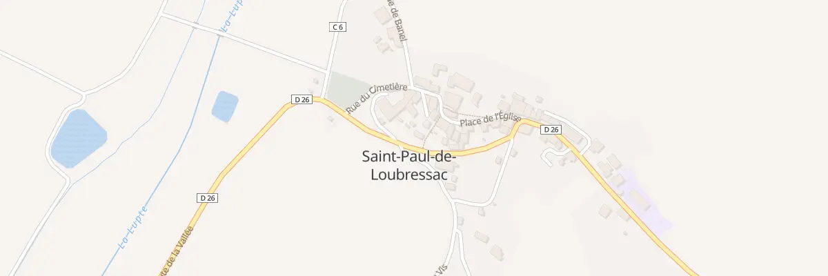 Plan du 24 Imp du Couvent à Saint-Paul-Flaugnac