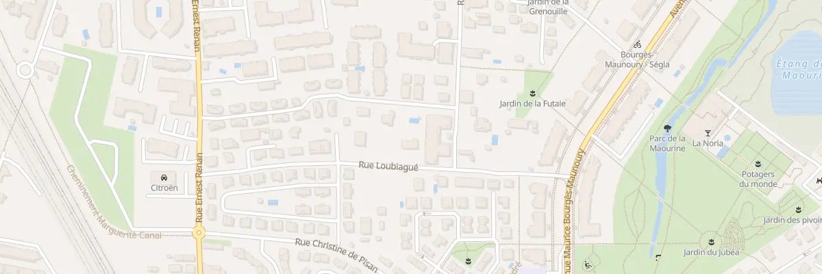 Plan du 35 Rue Loubiague à Toulouse