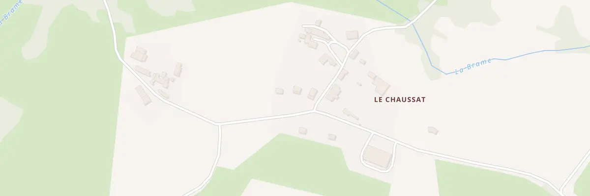 Plan du 14 Le Chaussat à Saint-Maurice-la-Souterraine