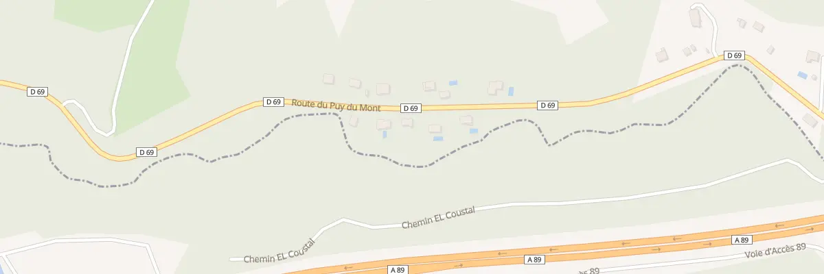 Plan du 803 Rte de Puy Dumont à Varetz