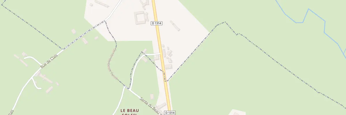 Plan du 13 Rte de Neufchatel à Clais