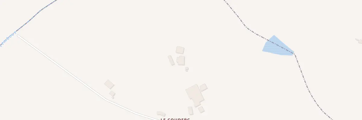 Plan du 5077 Couderc à Auty