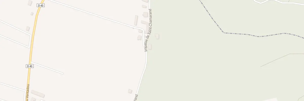 Plan du 888 Imp de Saint-Chamarand au Roc