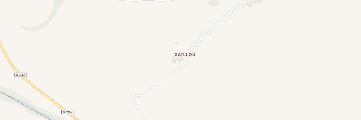Plan du 52 Gaillou à Durfort