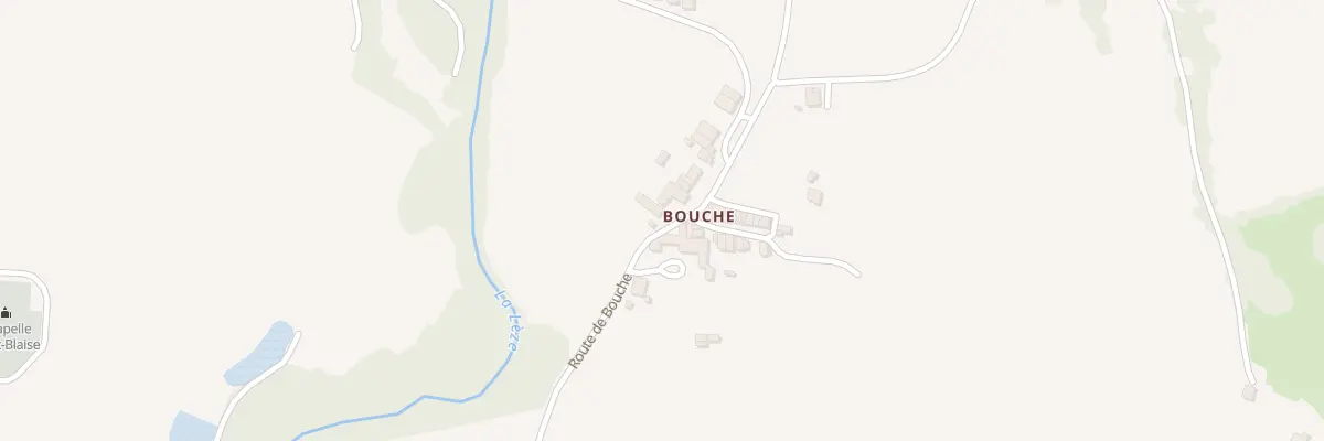 Plan du 28 Bouiche(Hameau) à Pailhès