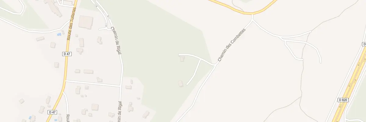 Plan du 5286 Rigou au Montat