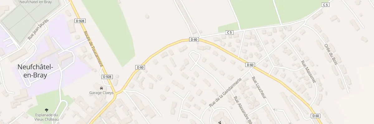 Plan du 9 Res Les Ecureuils à Neufchâtel-en-Bray