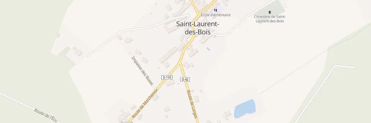Plan du 3 Rte de Marchenoir à Saint-Laurent-des-Bois