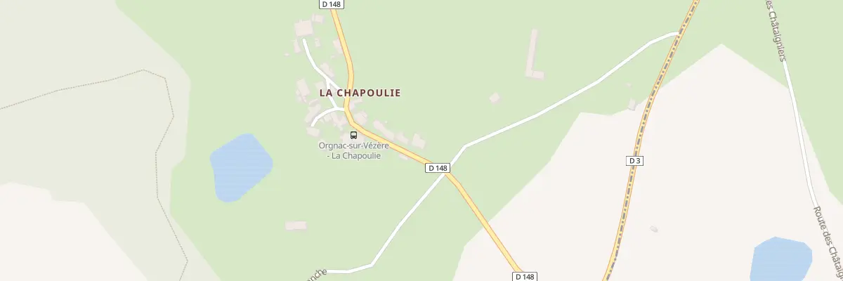 Plan du 5285 La Chappoulie à Orgnac-sur-Vézère