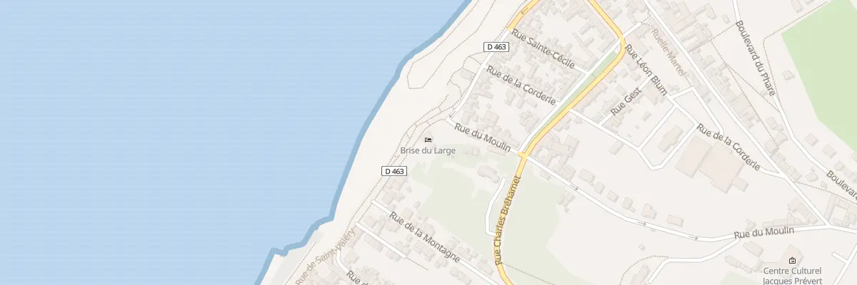 Plan du 16 Rue de Saint-valery à Ault