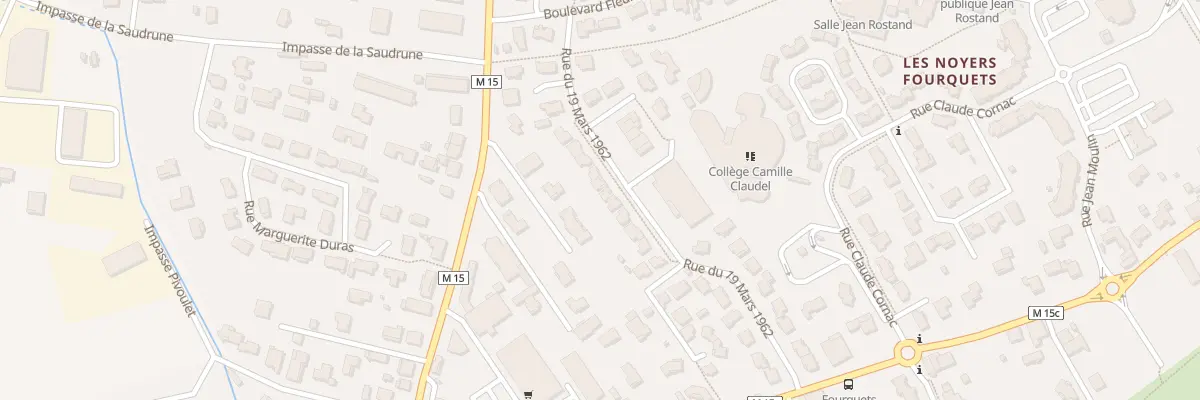 Plan du 19B Rue du 19 Mars 1962 à Launaguet