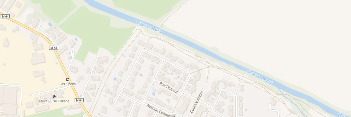 Plan du 31 Rue Jean-Jacques Rousseau à Launaguet