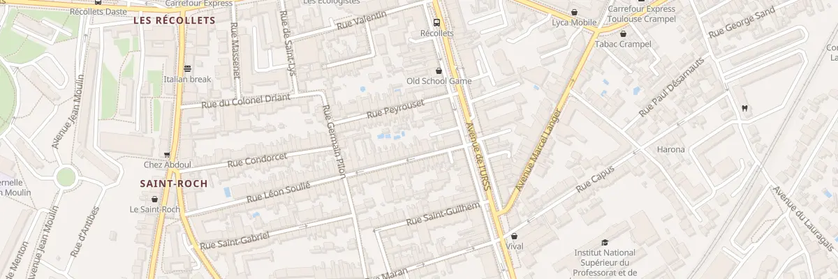 Plan du 71 Rue Léon Soulie à Toulouse