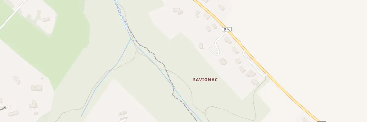 Plan du 3J Savignac à Pechbusque
