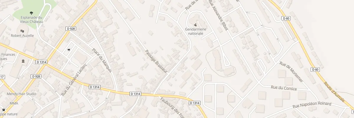 Plan du 37 Rue du Bout du Monde à Neufchâtel-en-Bray