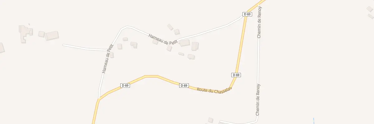 Plan du 215 Ham de Petit à Montpezat-de-Quercy