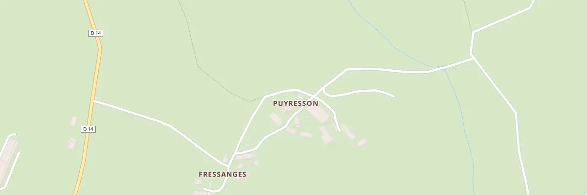 Plan du 5745 Puyresson à Saint-Maurice-la-Souterraine