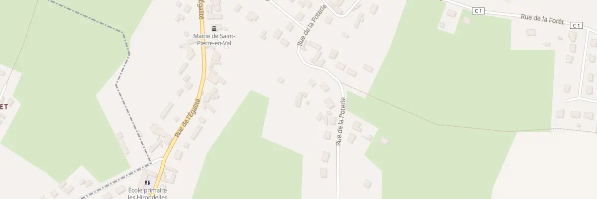 Plan du 7 Rue de la Basse Poterie à Saint-Pierre-en-Val