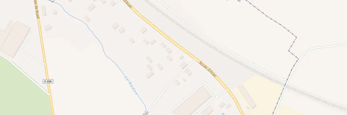 Plan du 13T Rte d’Anet à Garennes-sur-Eure