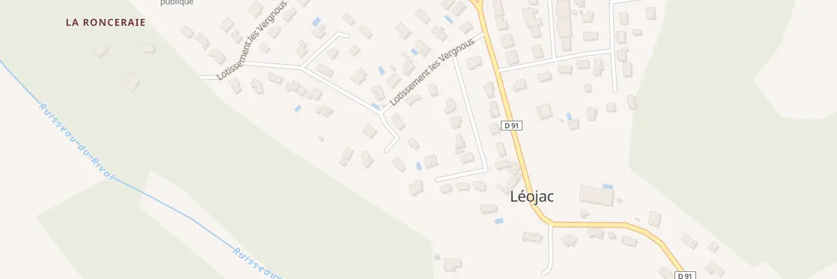 Plan du 41 Lot les Vergnous à Léojac