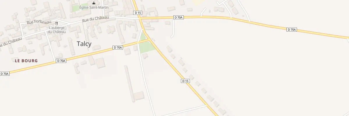 Plan du 9 Rue du Moulin à Talcy