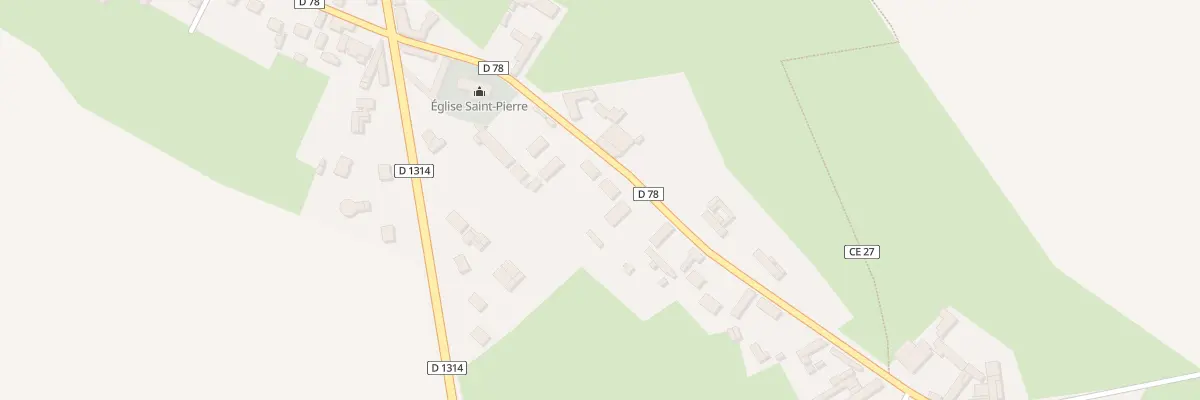Plan du 5045C Village au Mesnil-Réaume