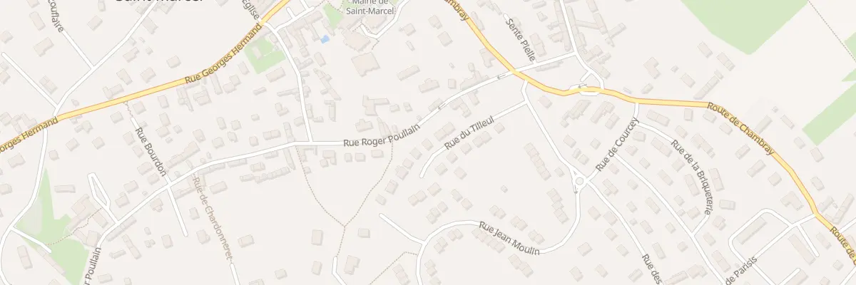 Plan du 6 Rue du Tilleul à Saint-Marcel