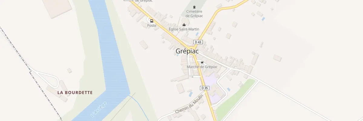 Plan du 6 Rue des Acacias à Grépiac