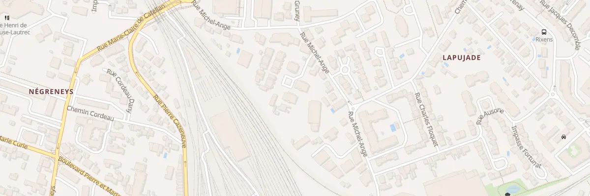 Plan du 49 Rue Michel Ange à Toulouse
