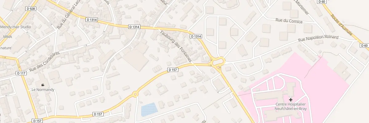 Plan du 23 Bd l’Alouette à Neufchâtel-en-Bray
