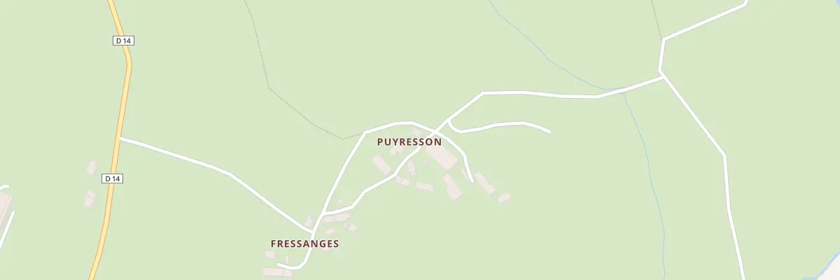 Plan du 5499 Puyresson à Saint-Maurice-la-Souterraine