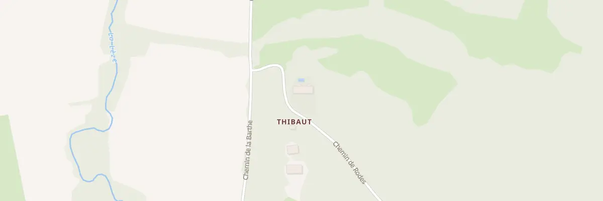 Plan du 192 Thibaut à Artigat