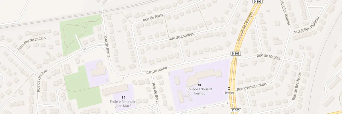 Plan du 18 Rue de Rome à Lucé