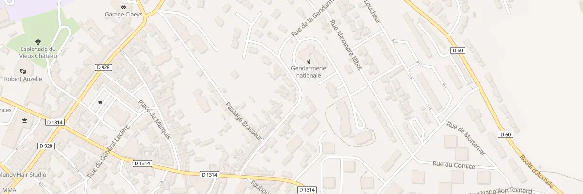 Plan du 47 Rue du Bout du Monde à Neufchâtel-en-Bray