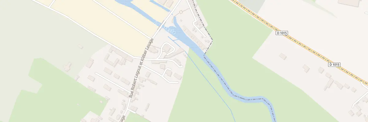 Plan du 58 Rue Legout Lesage à Ponts-et-Marais