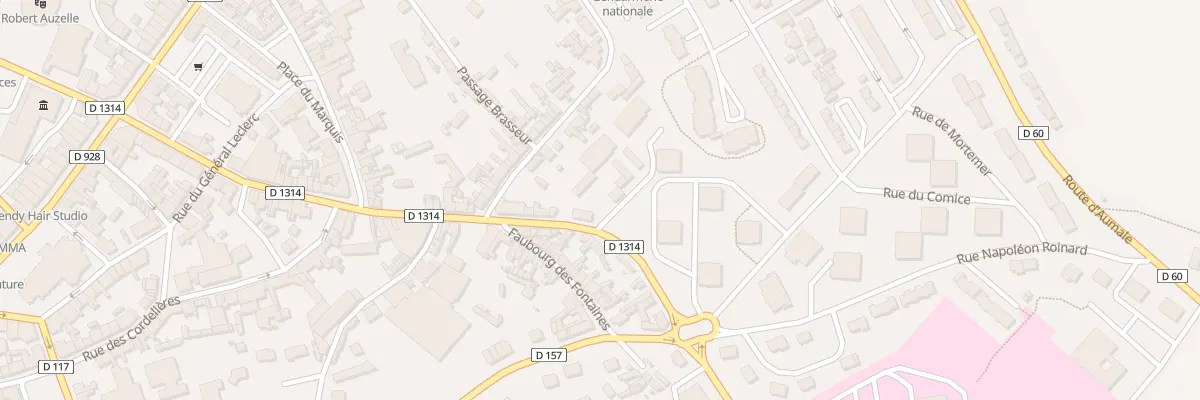 Plan du 2 Rue des Fontaines à Neufchâtel-en-Bray
