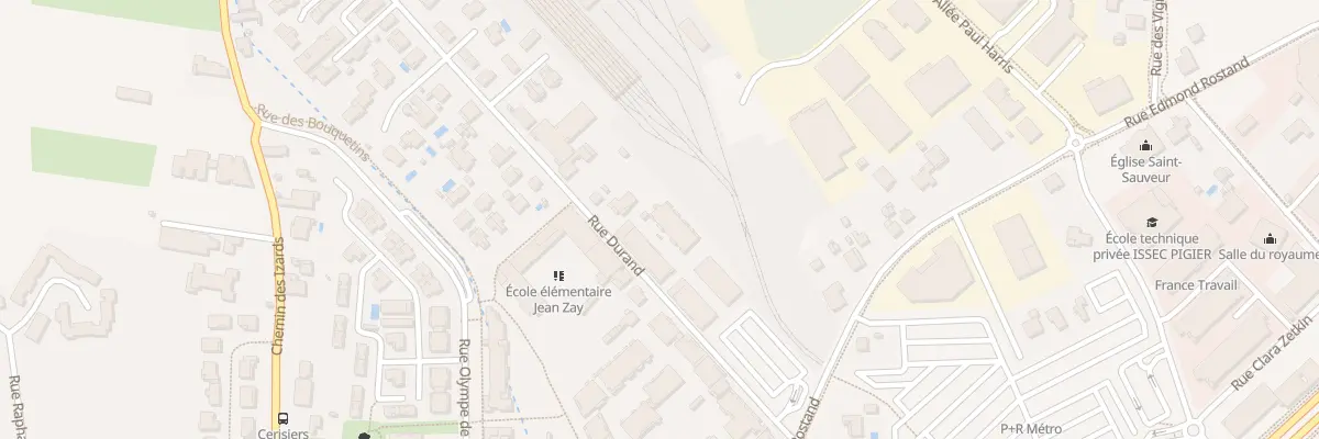 Plan du 20 Rue Durand à Toulouse