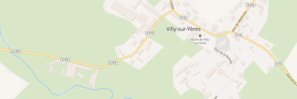 Plan du 7 Rue de Villy le Haut à Villy-sur-Yères
