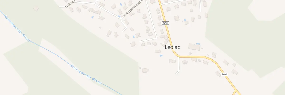 Plan du 51 Lot les Vergnous à Léojac