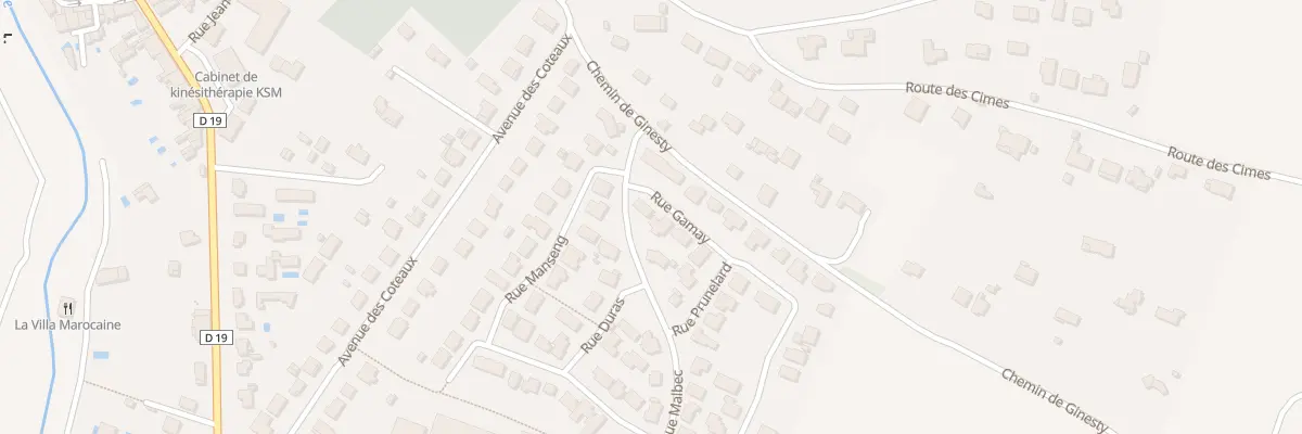 Plan du 2 Rue Gamay à Venerque